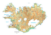 Iceland map