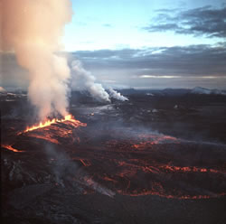 Krafla eruption