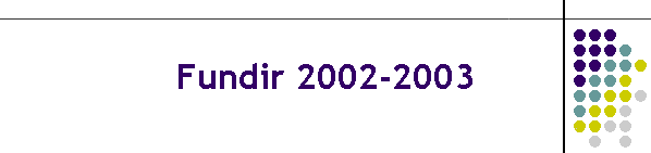 Fundir 2002-2003